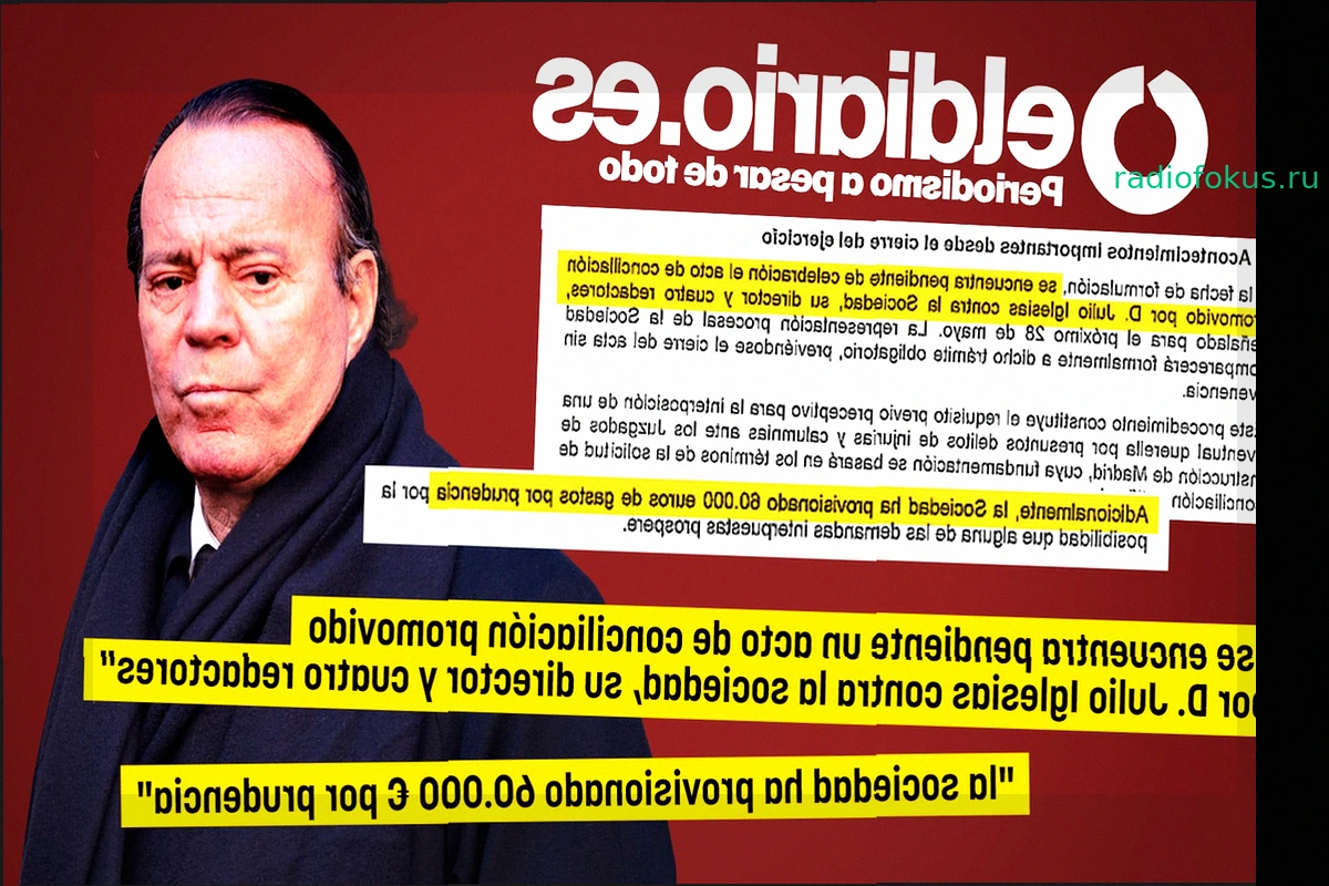 elDiario.es Выделил 60 000 € на Иски: От Судебных Процессов до Дела Хулио Иглесиаса