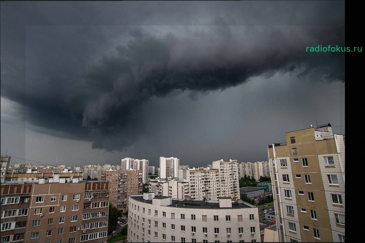 МЧС предупреждает москвичей о мощных ливнях и грозах